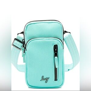 Lug Pitter Patter Matte Luxe VL Crossbody Aquamarine Belt Bag